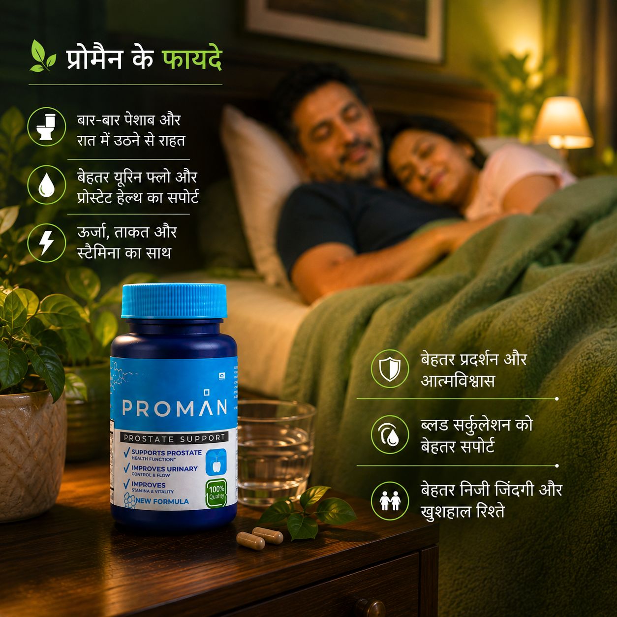 PROMAN ™ |  पुरुषों की सेहत का आसान और भरोसेमंद समाधान